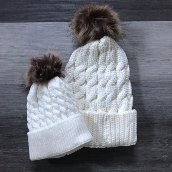 ⭐️NEW warm mum and baby fall winter spring hat! - Picture 1 of 9